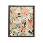 Big floral blossoms MF-24 Framed Canvas Print Gallery Image 8
