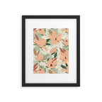 Big floral blossoms MF-24 Framed Art Print Gallery Image 6