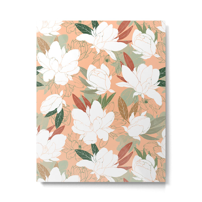 Big floral blossoms PF24 Metal Print Gallery Image 1