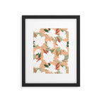 Big floral blossoms PF24 Framed Art Print Gallery Image 6