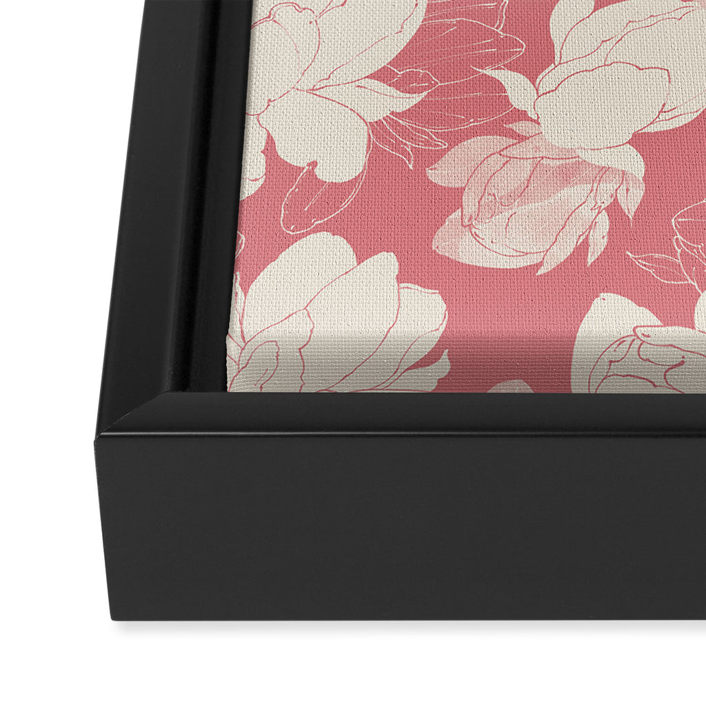 Big floral blossoms-SSF Framed Canvas Print Gallery Image 3
