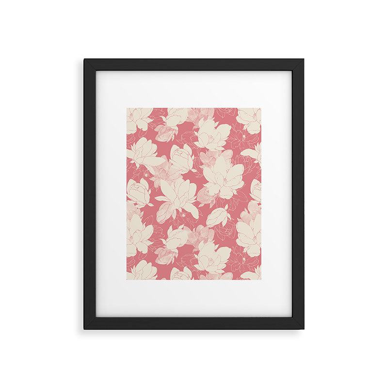 Big floral blossoms-SSF Framed Art Print Gallery Image 6