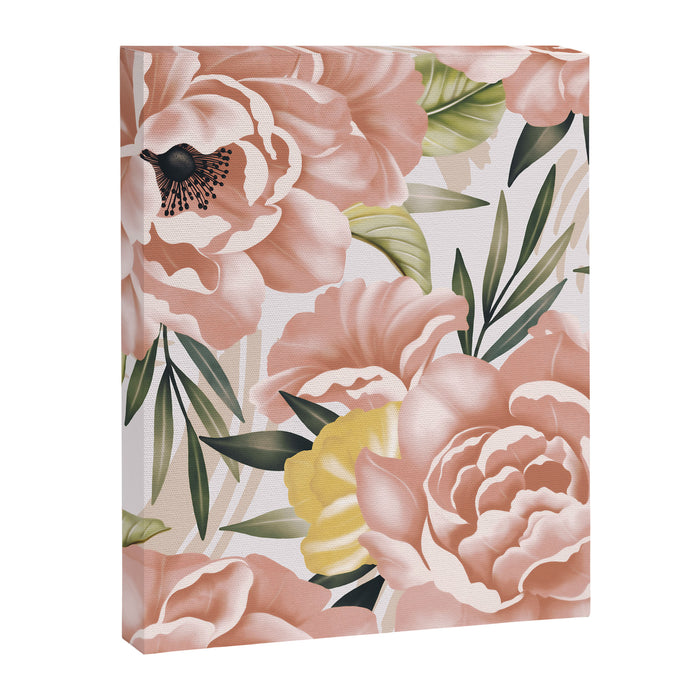 Big pink bouquet flowers S Canvas Print Gallery Image 1