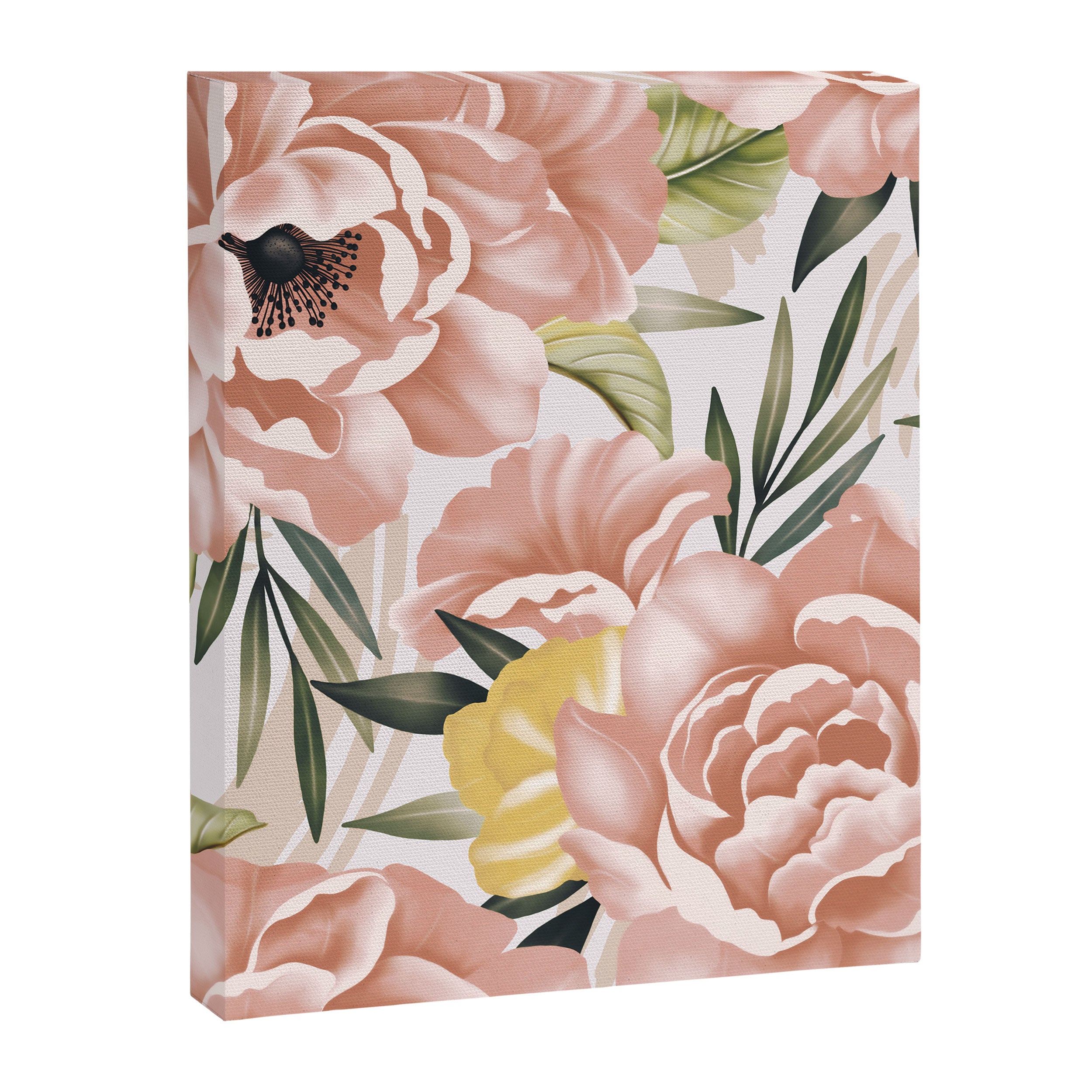Big pink bouquet flowers S Canvas Print Gallery Image 8