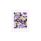 Bird in the rose bush D Art Print Gallery Image 1