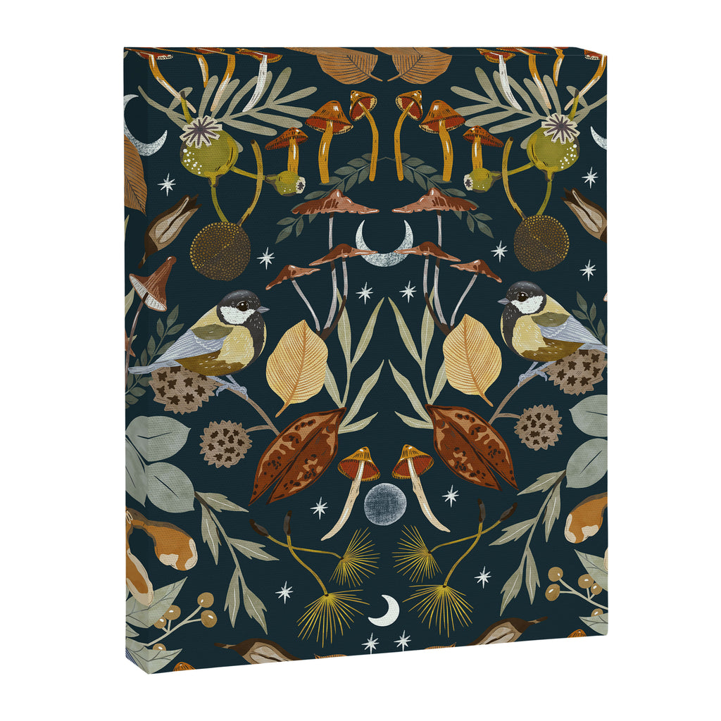 Birds in Autumn Night DP Canvas Print Gallery Image 8