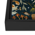 Birds in Autumn Night DP Framed Canvas Print Gallery Image 3