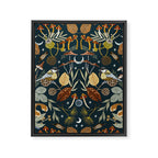 Birds in Autumn Night DP Framed Canvas Print Gallery Image 8