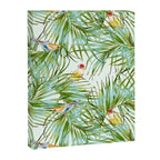 Birds on the leaves of the jungle Canvas Print Gallery Image 8