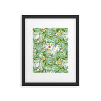Birds on the leaves of the jungle Framed Art Print Gallery Image 6