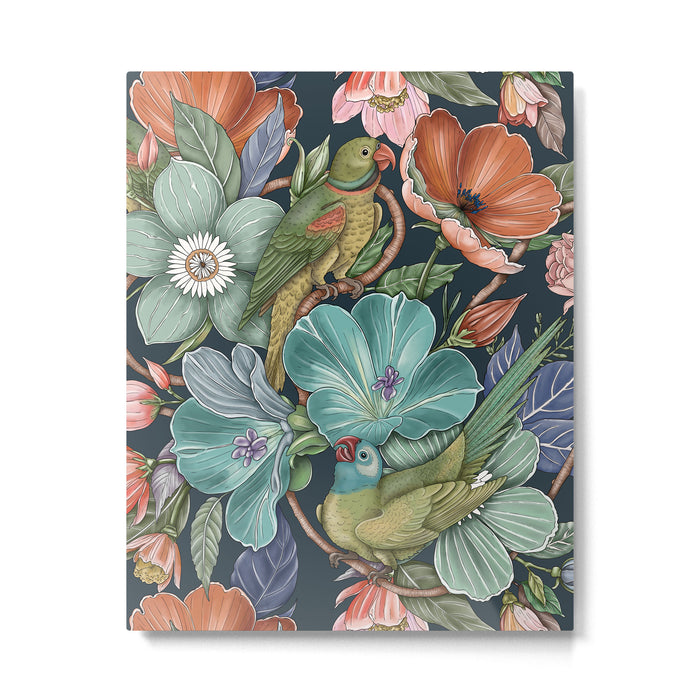 Birdsong Garden Delight Metal Print Gallery Image 1