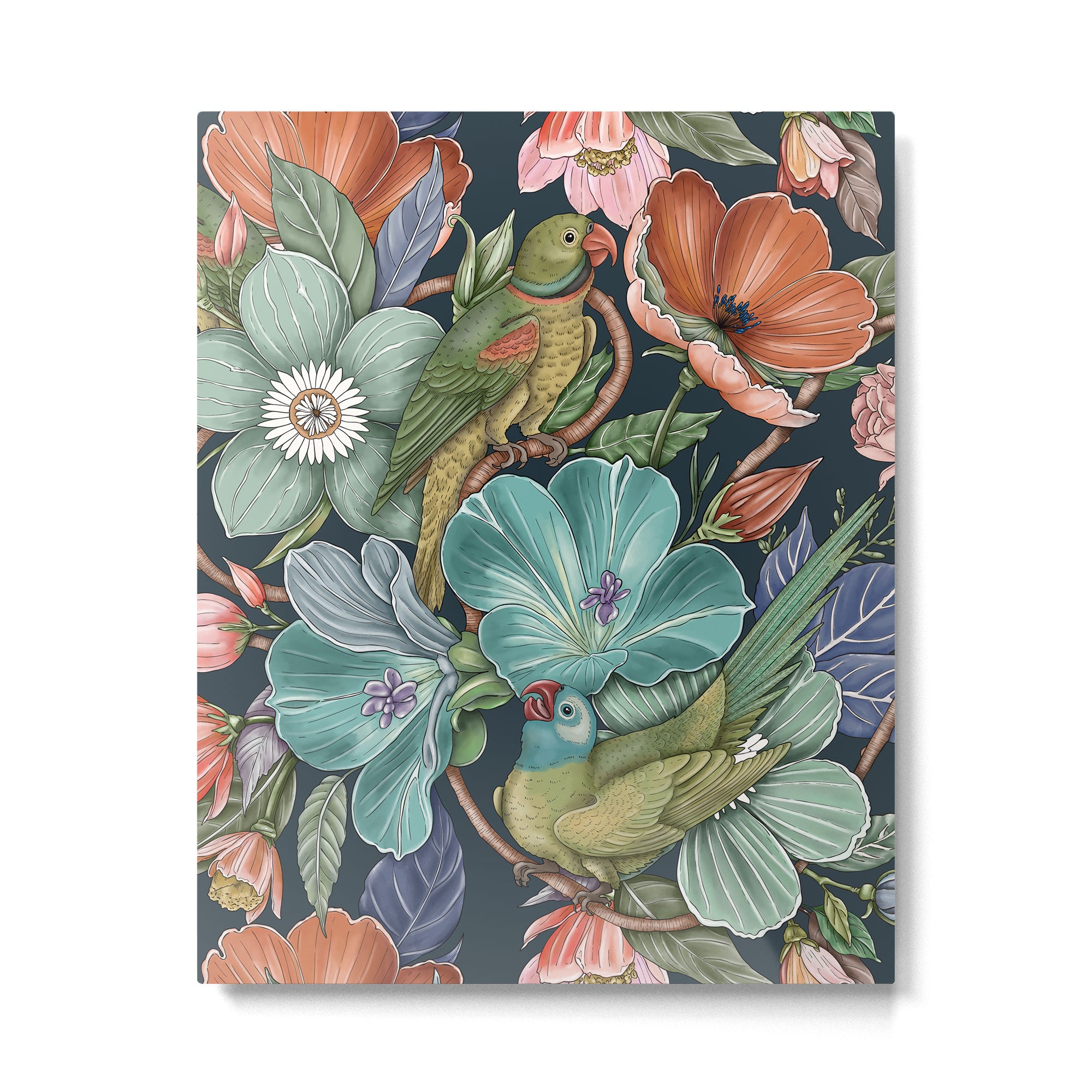 Birdsong Garden Delight Metal Print Gallery Image 6