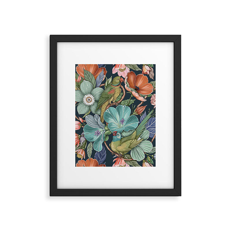 Birdsong Garden Delight Framed Art Print Gallery Image 6