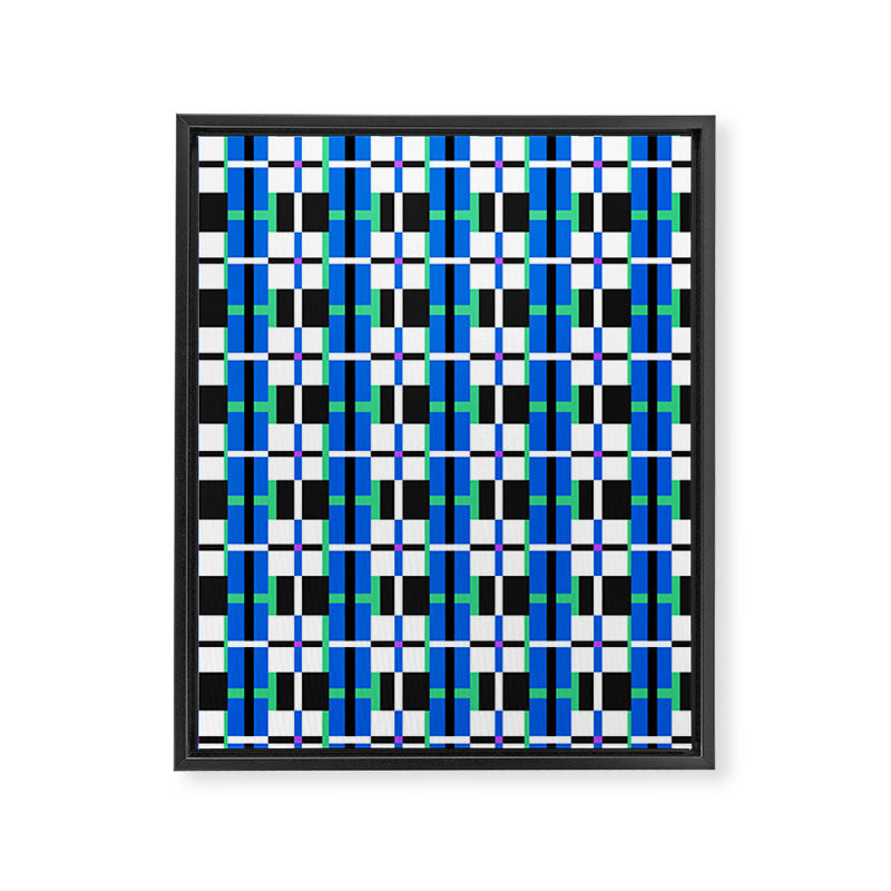 Blod Linear Aesthetics B Framed Canvas Print Gallery Image 8