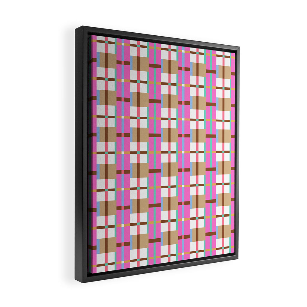Blod Linear Aesthetics PB Framed Canvas Print Gallery Image 2