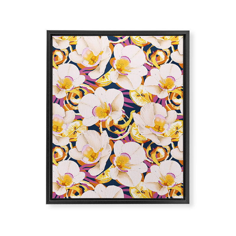Bloom Tropic Essence Framed Canvas Print Gallery Image 8