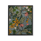 blooming flower botanical Framed Canvas Print Gallery Image 8
