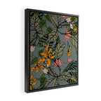 blooming flower botanical Framed Canvas Print Gallery Image 2