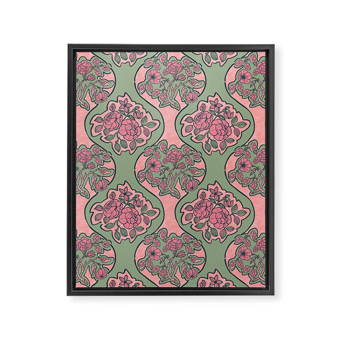 Blossom Elegance Charm Framed Canvas Print Gallery Image 1