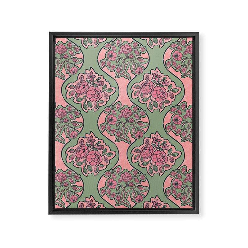 Blossom Elegance Charm Framed Canvas Print Gallery Image 8