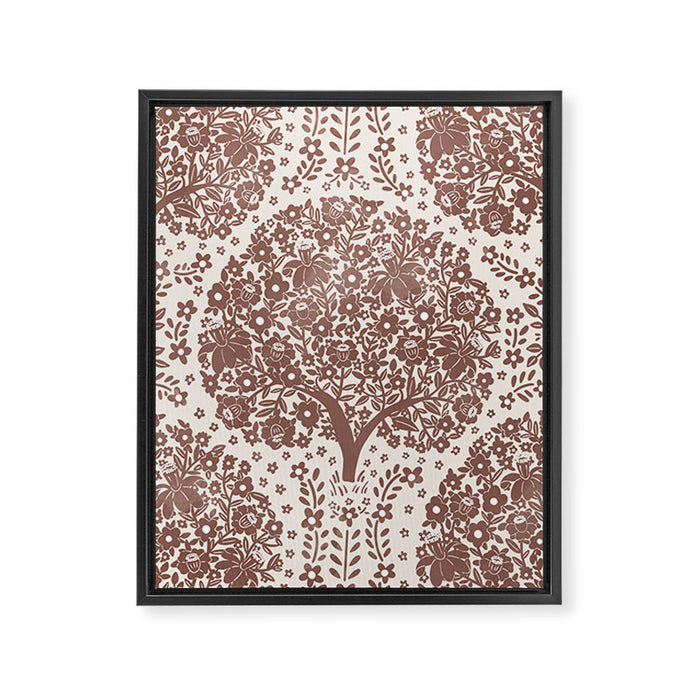 Blossoming Forest Framed Canvas Print Gallery Image 1