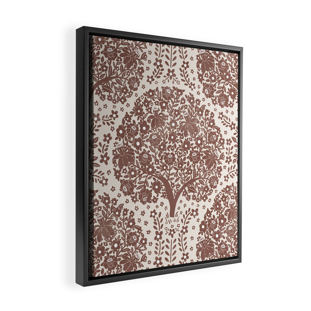 Blossoming Forest Framed Canvas Print Gallery Image 2