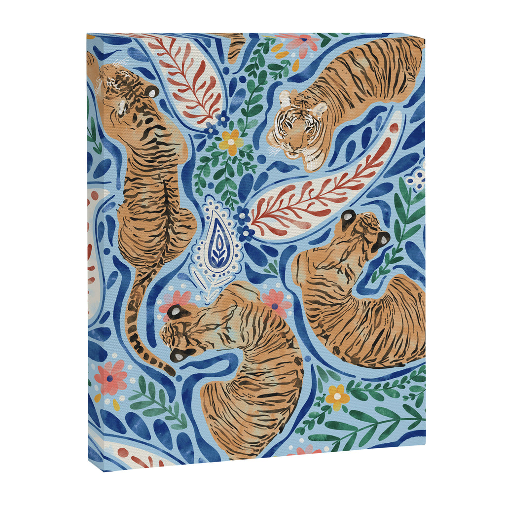 Blue Safari Adventure Canvas Print Gallery Image 8