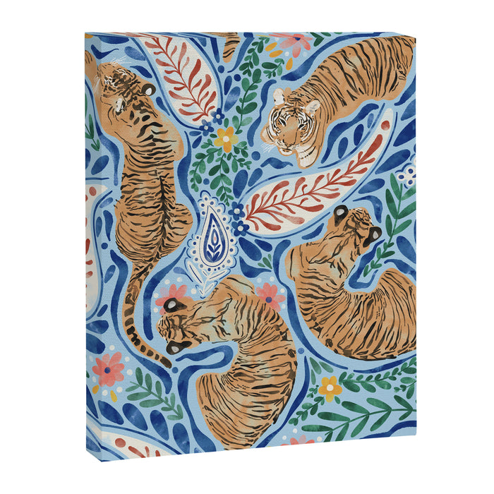 Blue Safari Adventure Canvas Print Gallery Image 1