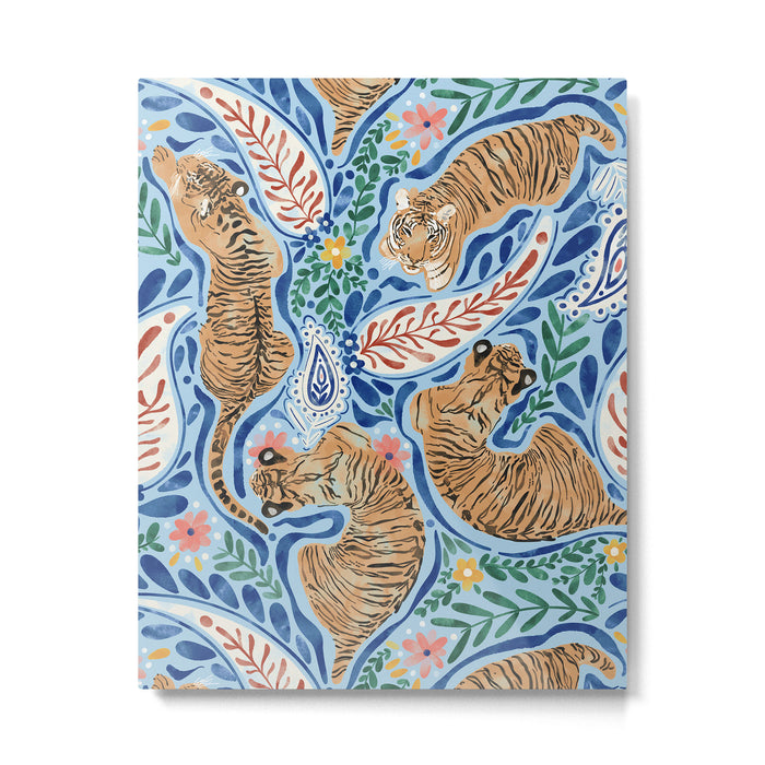 Blue Safari Adventure Metal Print Gallery Image 1