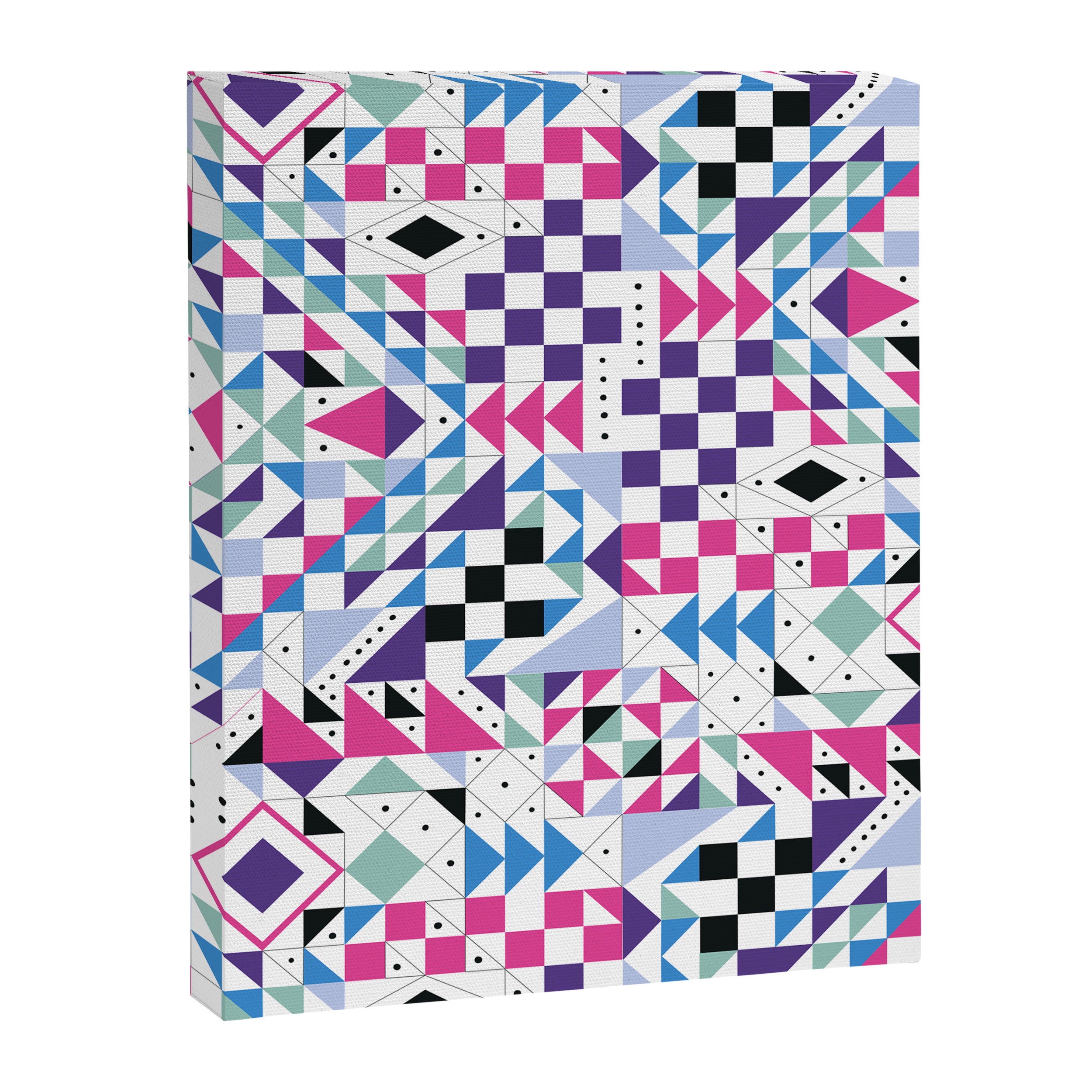 BM3 Tribal geometric Canvas Print Gallery Image 8