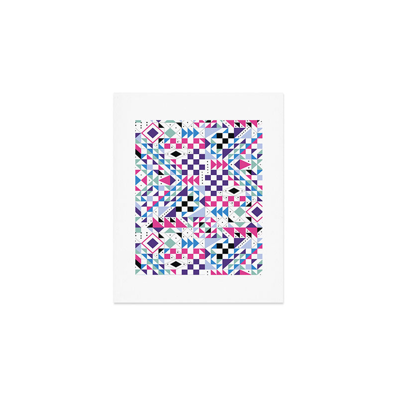 BM3 Tribal geometric Art Print Gallery Image 1