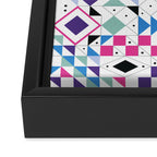 BM3 Tribal geometric Framed Canvas Print Gallery Image 3
