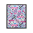BM3 Tribal geometric Framed Canvas Print Gallery Image 8