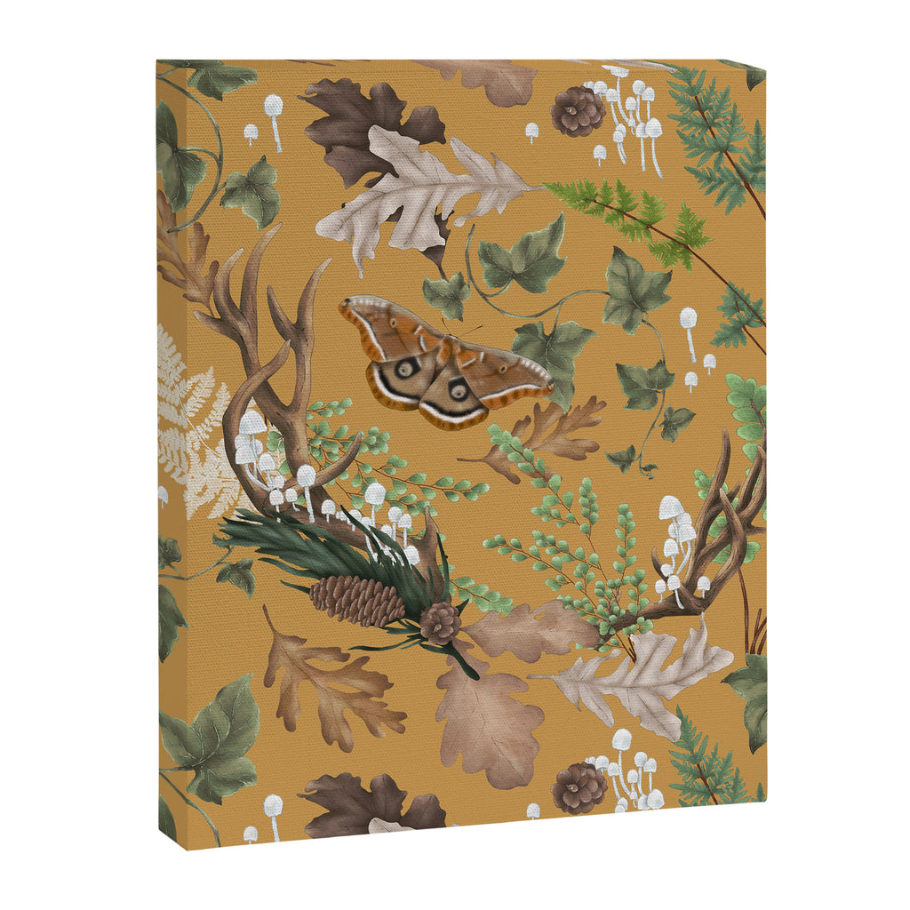 Bohemian Leafy Forest Canvas Print Gallery Image 8