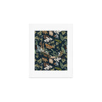 Bohemian leafy forest at night Art Print Gallery Image 1