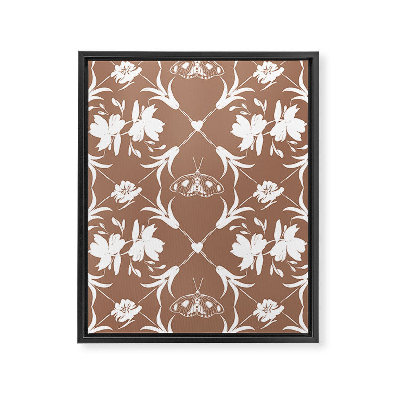 Bohemian Moth Haven  Framed Canvas Print Gallery Image 8