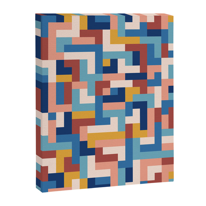Boho M Tetris C Canvas Print Gallery Image 1