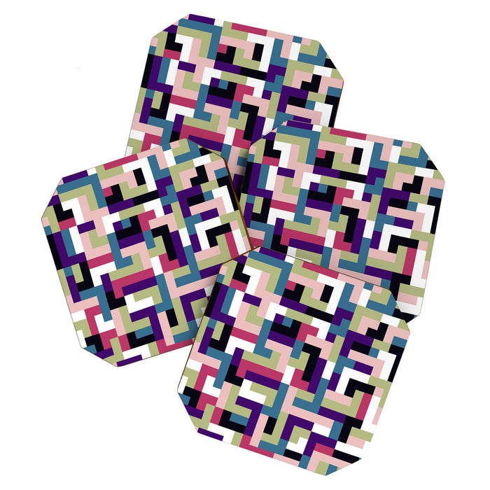 Boho M Tetris PTT Coaster Gallery Image 1