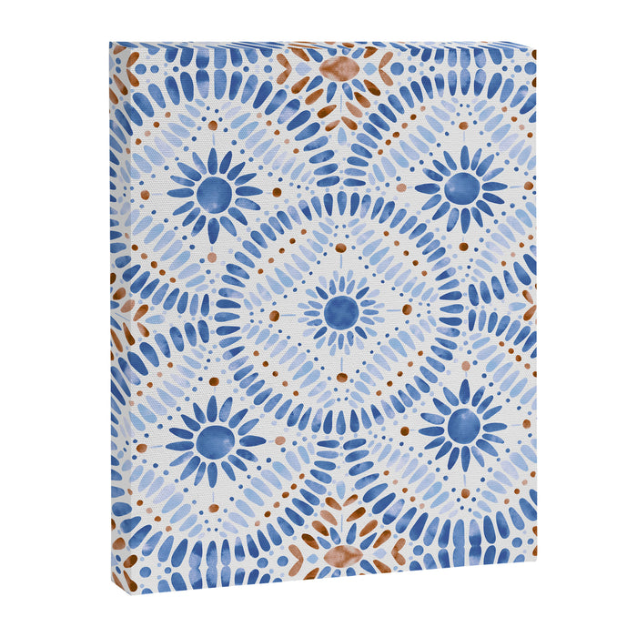 Boho Tiles Mandala Canvas Print Gallery Image 1