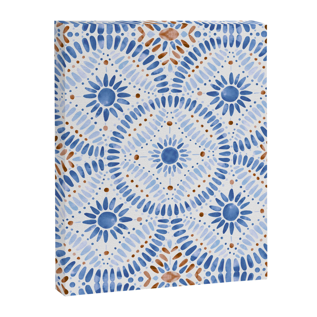Boho Tiles Mandala Canvas Print Gallery Image 8