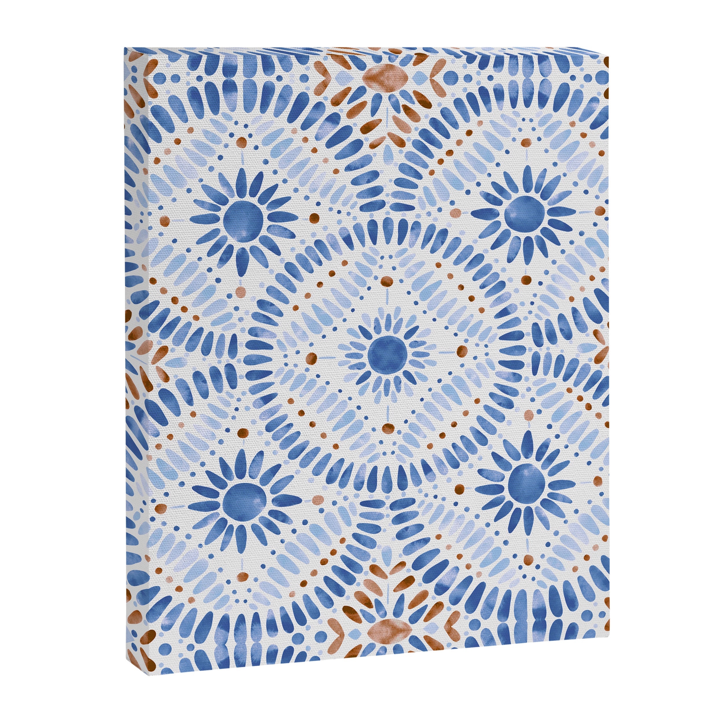 Boho Tiles Mandala Canvas Print Gallery Image 8