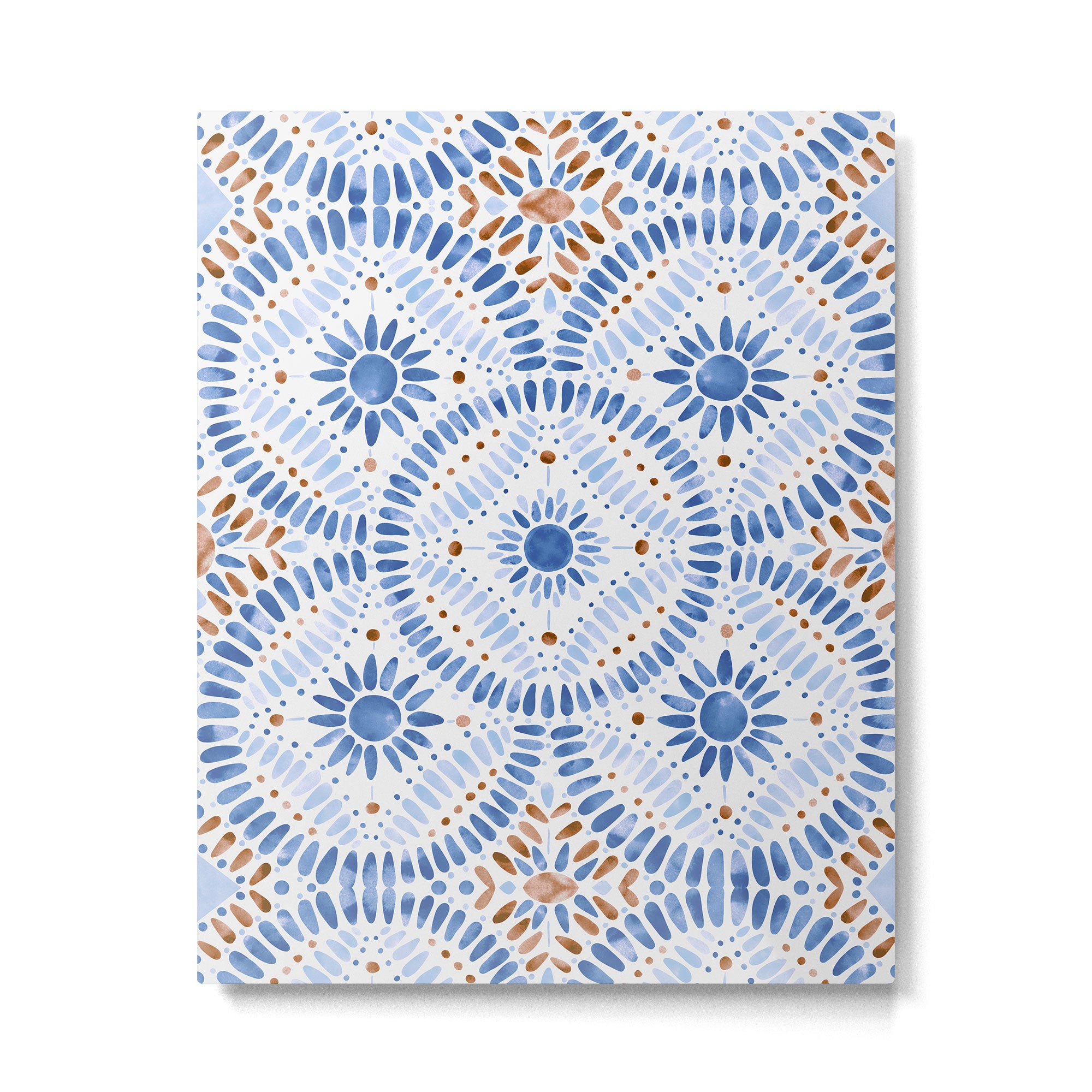 Boho Tiles Mandala Metal Print Gallery Image 6