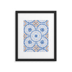 Boho Tiles Mandala Framed Art Print Gallery Image 6