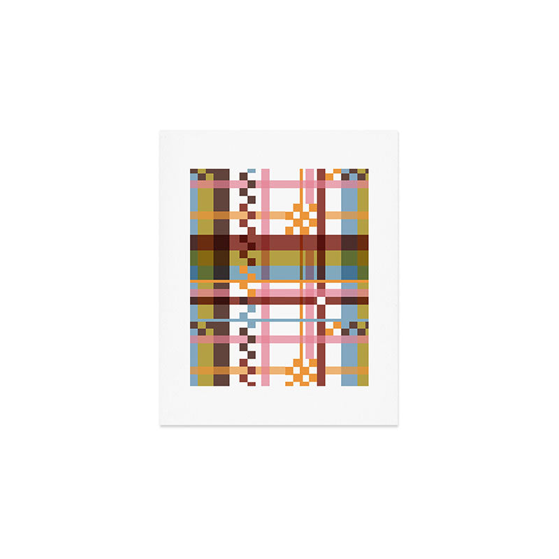 Bold Grid Aesthetic Art Print Gallery Image 1