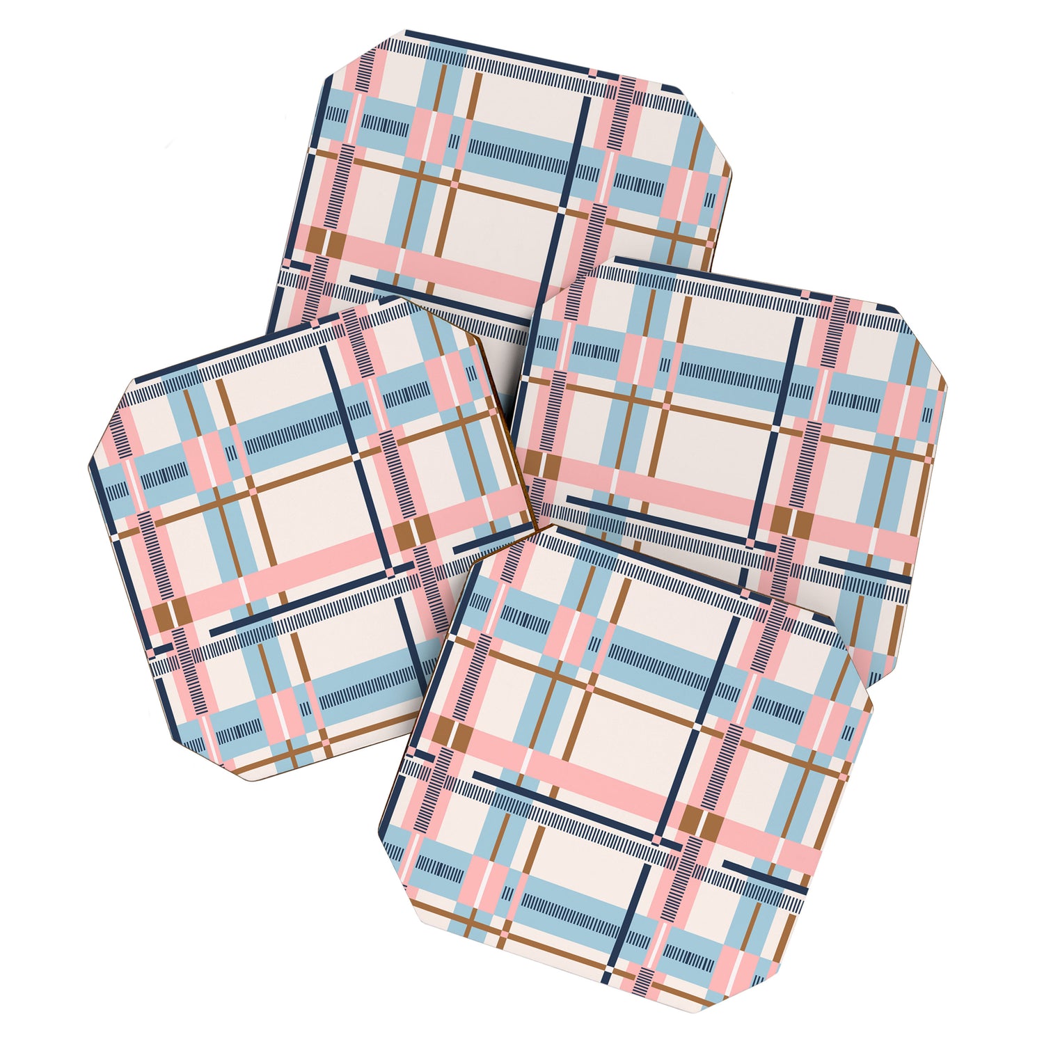 Bold Linear Harmony A Coaster Gallery Image 1