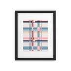 Bold Linear Harmony A Framed Art Print Gallery Image 6