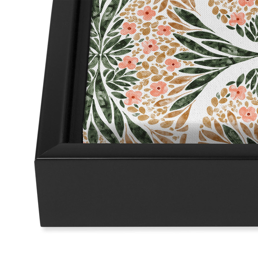 Botanical Breeze Decor Framed Canvas Print Gallery Image 3