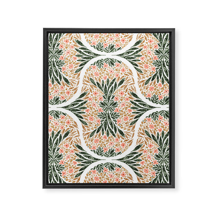 Botanical Breeze Decor Framed Canvas Print Gallery Image 1