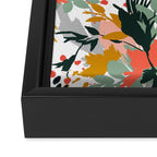 Botanical brush strokes I Framed Canvas Print Gallery Image 3