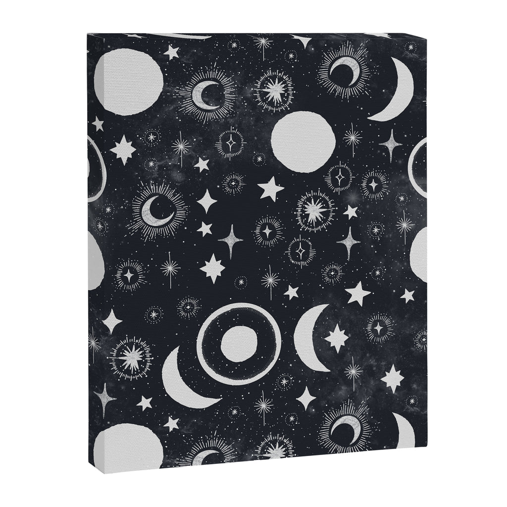 Celestial dark pattern DS Canvas Print Gallery Image 8